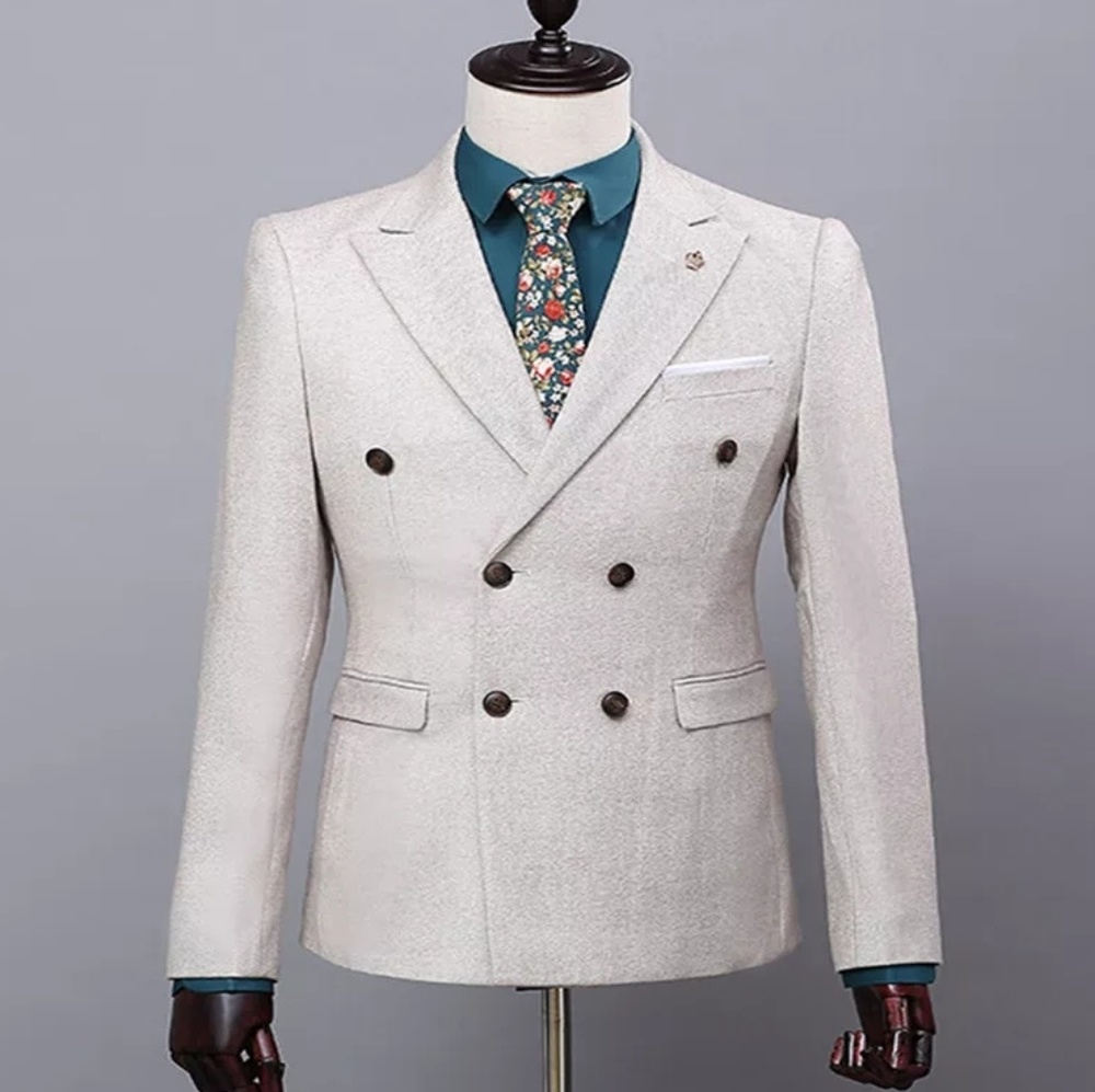 3 PIECE DOUBLE BREASTED SUIT